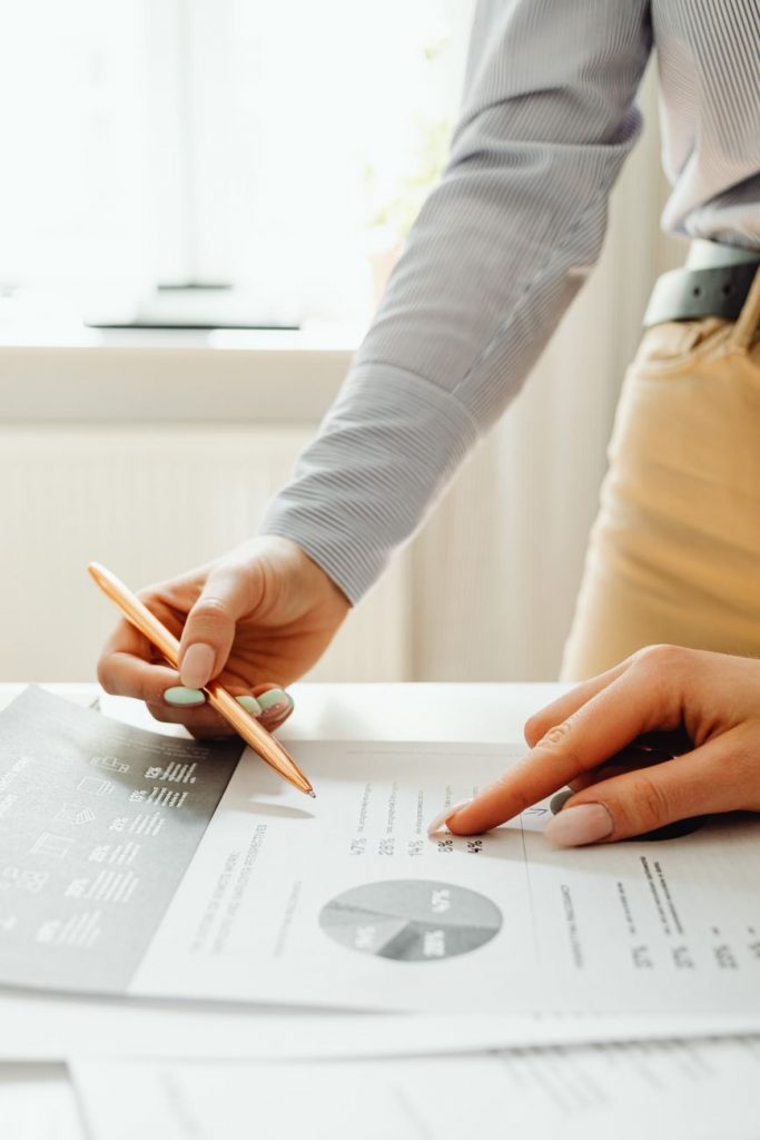 close up photo of accounting documents